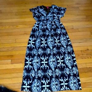 Black and White Sun Dress